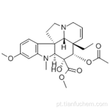 Ácido aspidospermidina-3-carboxílico, éster 4- (acetiloxi) -6,7-dideidro-3-hidroxi-16-metoxi-1-metil-metílico, (57187576,2b, 3b, 4b, 5a, 12R, 19a) - (9CI) CAS 2182-14-1